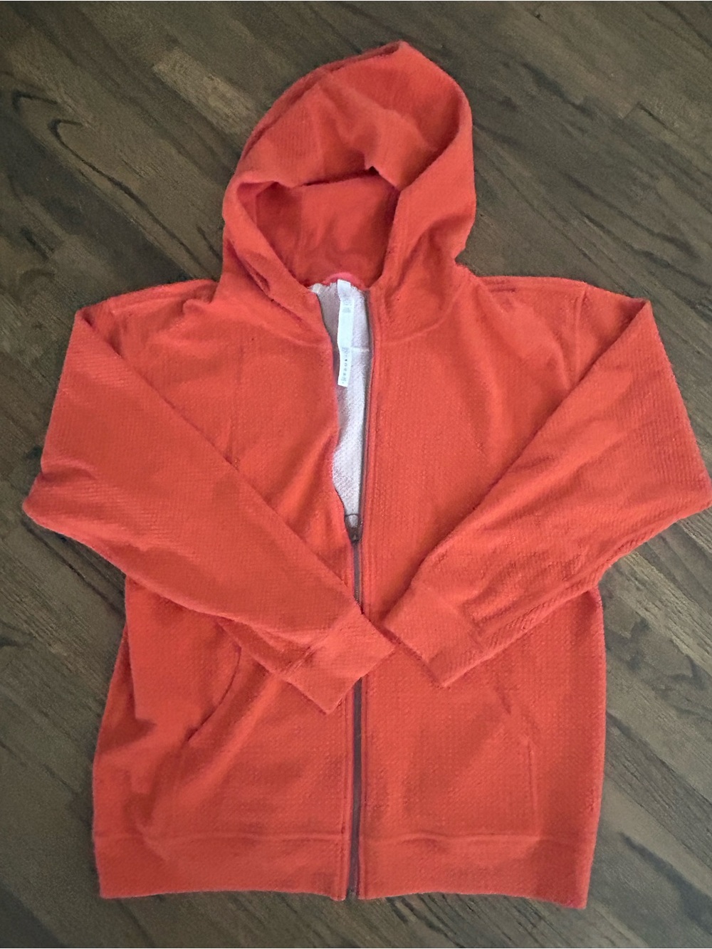 lululemon All Yours Zip Hoodie Orange